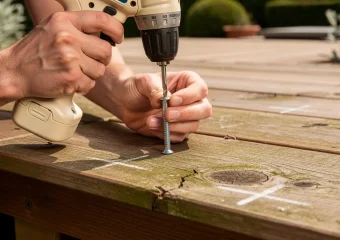 Vlonder repareren: kies de juiste schroeven en herstel hem zelf