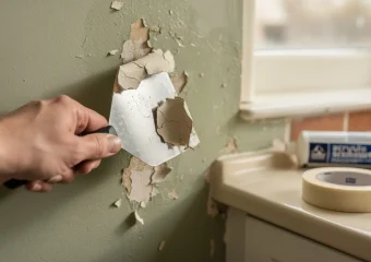 Afbladderende verf in je badkamer? Zo fix je het zelf!