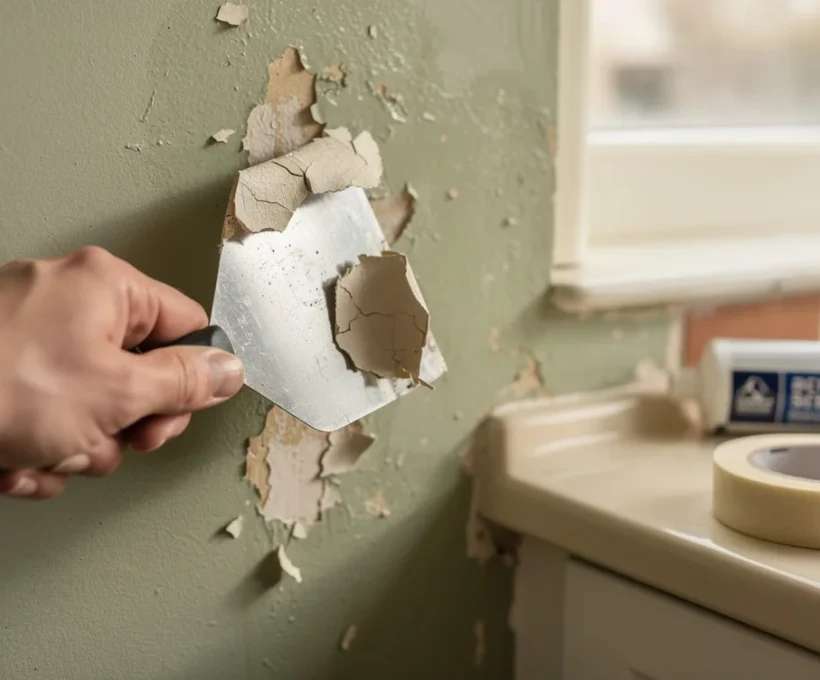 Afbladderende verf in je badkamer? Zo fix je het zelf!