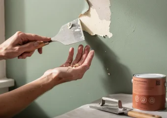 Loslatende verf op je muur? Zo pak je dat slim aan