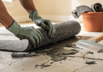 Vloerbedekking verwijderen? Je stappenplan voor een propere start