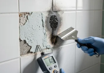 Vochtige muur in badkamer? Stappenplan & kosten om het zelf op